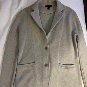 Knit J Crew Unstructured Blazer